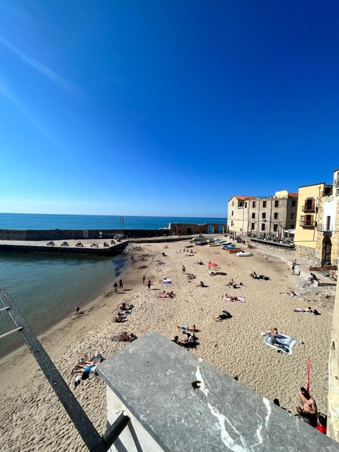 Casa Marina, La Terrazza Sul Mare Bed & Breakfast Чефалу Екстериор снимка